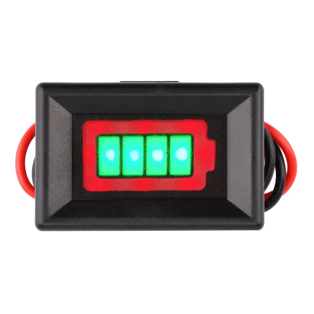 1S 2S 3S 4S 18650 Lithium Battery Capacity Indicator LED Digital Battery Level Tester Meter Battery Monitor For Electric Vehicle