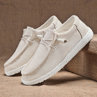 Men Casual Shoes Breathable Lightweight Slip-On Flats Simple Comfortable Solid Color Soft Sole Shoes Men Shose For Sale Loafers