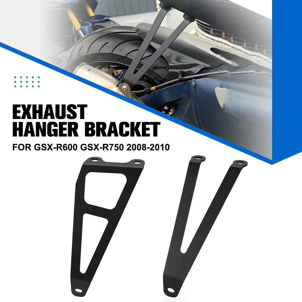 

Motorcycle Exhaust Pipes Hanger Bracket Muffler Pipe Support For SUZUKI GSX-R600 GSX-R750 2008-2009-2010 Accessories GSXR600