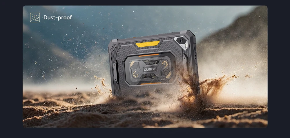 [Shipping From Poland] Cubot Tab KingKong Mini Android 15 Rugged Tablet 16GB(6+10) 128GB 10200mAh 8.68'' 90Hz Camping Light 48MP