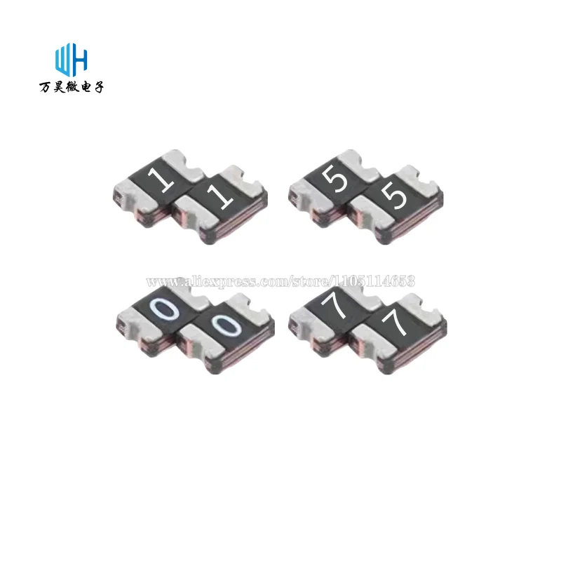 20PCS PPTC PolySwitch Self-Recovery Fuse 2012 0805 10MA 50MA 100MA 0.5A 1A  2A 3A 5A Automatic recovery fuse SMD Resettable Fuse