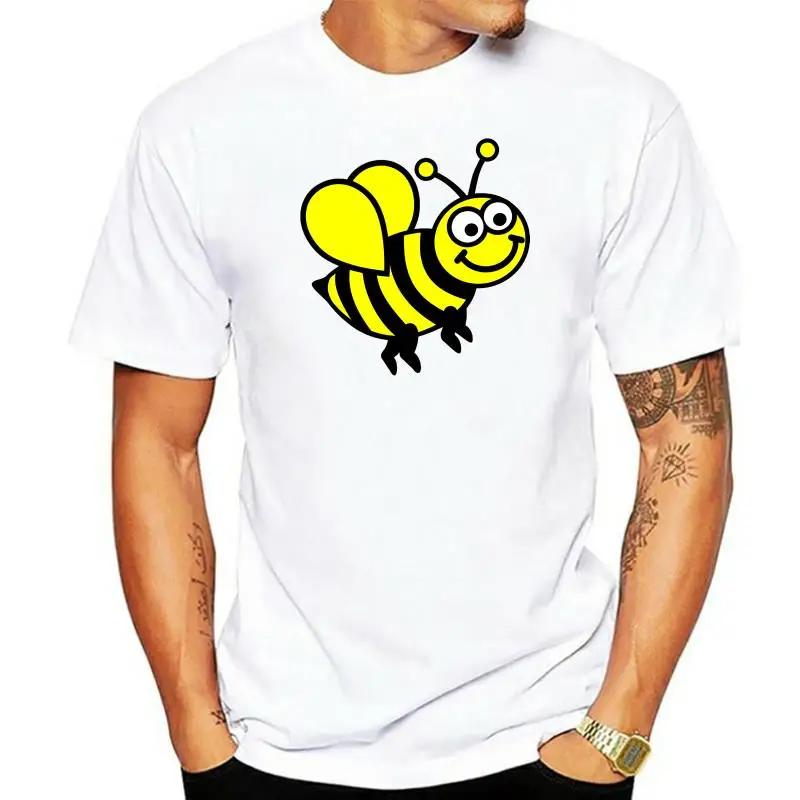 Customize Sunlight Bee T Shirt For Mens 100% Cotton Hilarious Basic Solid Fitness Men T-Shirts Big Size 3xl 4xl 5xl Top Quality