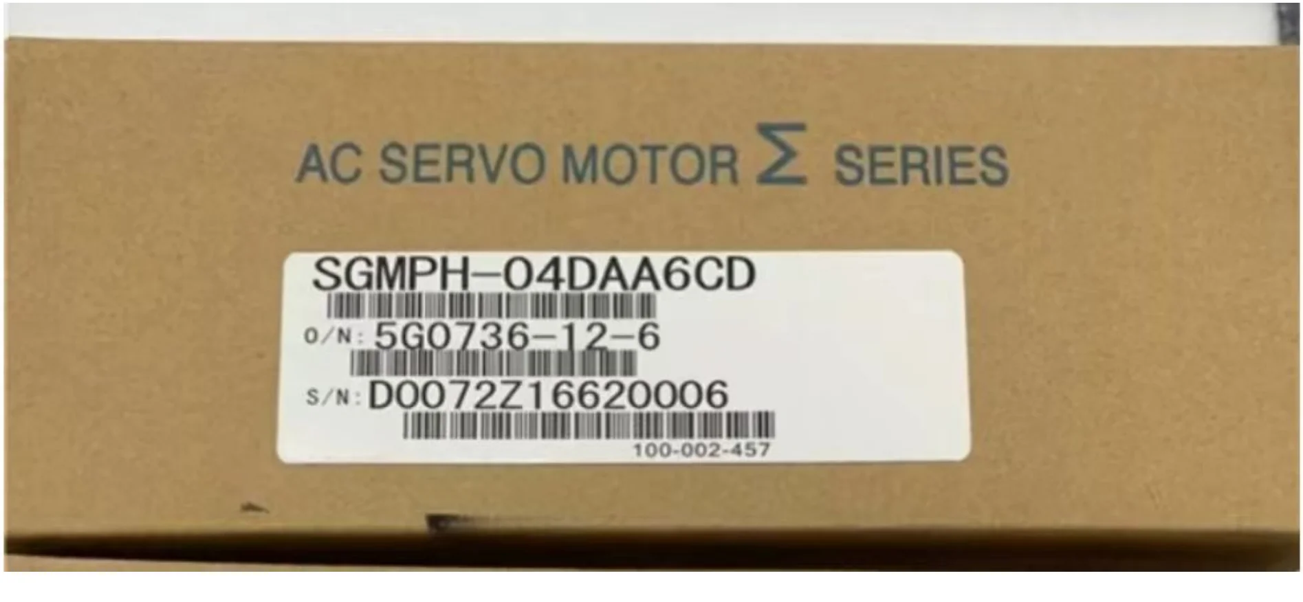 

New SGMPH-04DAA6CD AC Servo Motor SGMPH04DAA6CD