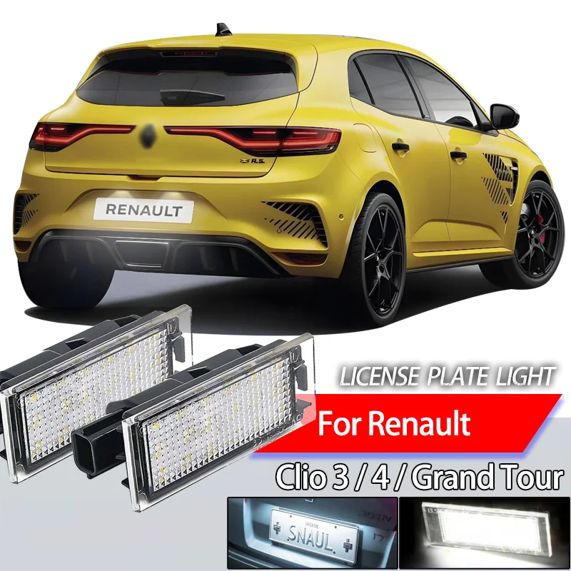 2Pcs For Renault Cl…