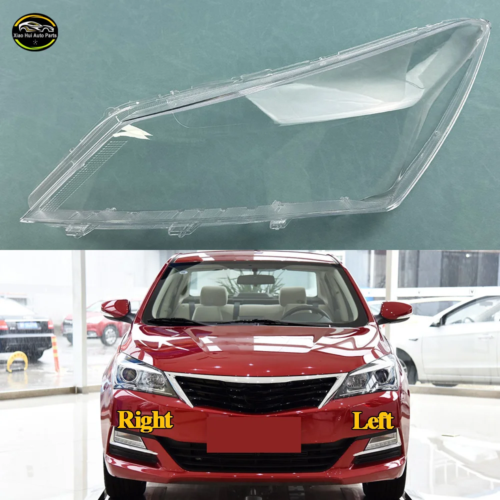 Headlight Lens Cover Transparent Lampshade Headlamp Shell Plexiglass Auto Replacement Parts For ChangAn 2015 2016 2017 Alsvin V7