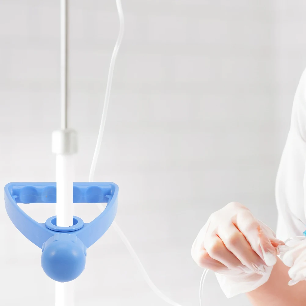 

2pcs Infusion Replacement Plastic Drip Bag Stand Handle For Medical Pole Support Hospital Clinic Teaching Equipment Use Infusion