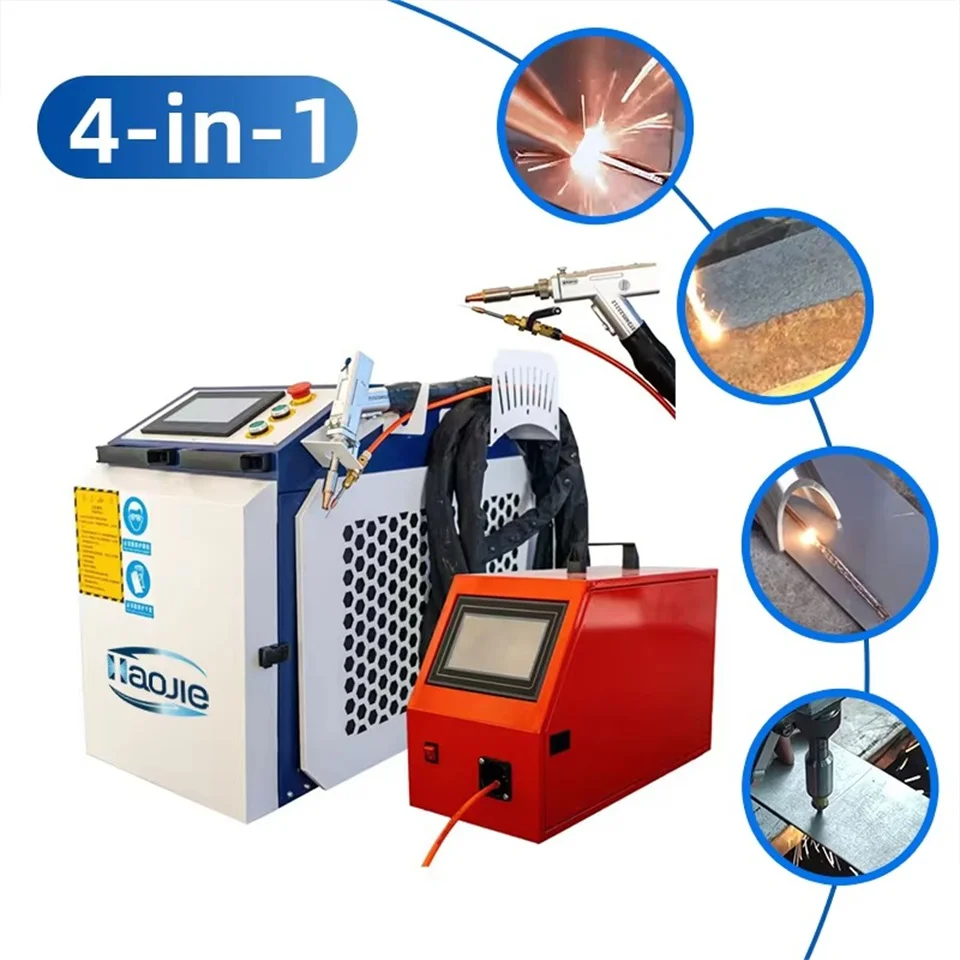 Handheld 3-in-1 Weld Laser Machine Fiber Laser Welding Water Cooling System Used Raycus Max Laser Source 1500W/2000W/3000W - view 5