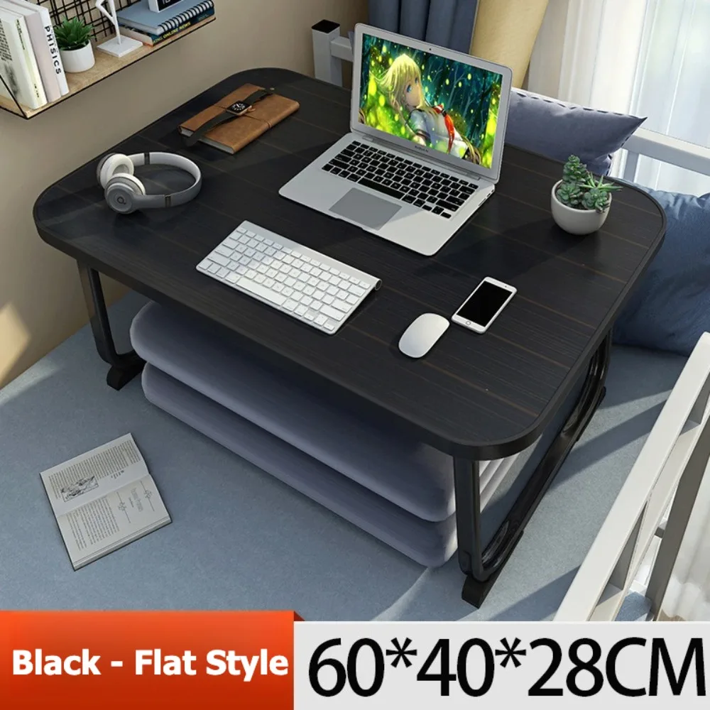 Foldable Small Table on The Bed Portable Student Desk Computer Table Study Desk Laptop Standing Desks Bed Tables with Drawers