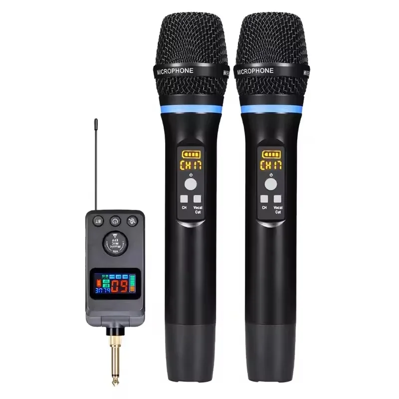 M50 Universal Anti-Feedback Reverb Bluetooth Wireless Microphone, Karaoke Home Entertainment System