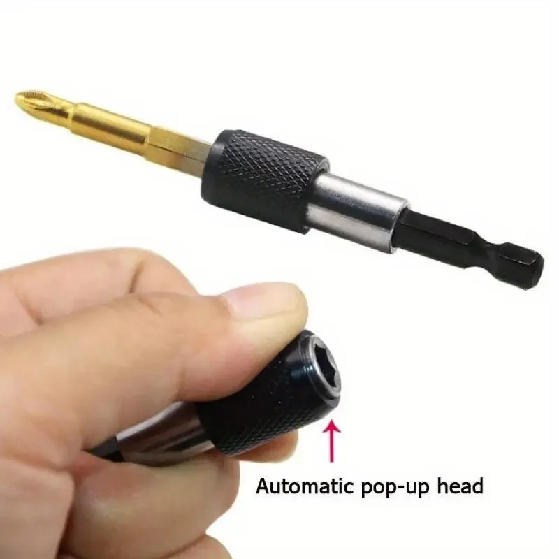 3pcs Magnetic Drill Bit Extension Kit Quick Release Impact Driver Bits Holder Power Tool Accessories