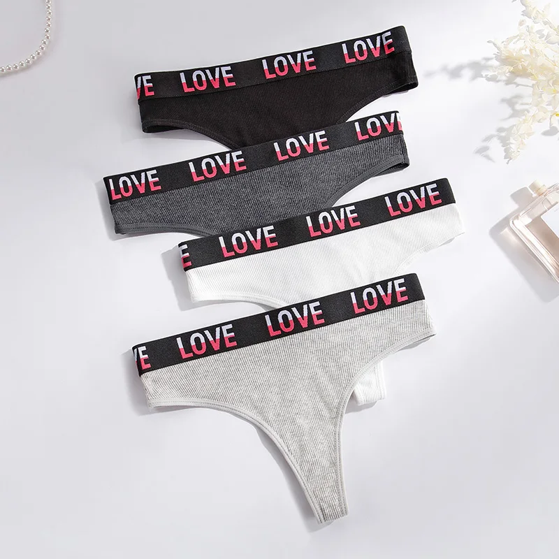 BANNIROU 1Pcs Underwear For Woman Soft Panties Breathable Briefs Cotton Low-Rise Print Intimate Female Lingerie Free Shippi