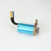 Brushless Motor and Motor Gear Mount Set 144010-2004 for Wltoys 124016 124017 1/12 RC Car Upgrade Parts Accessories
