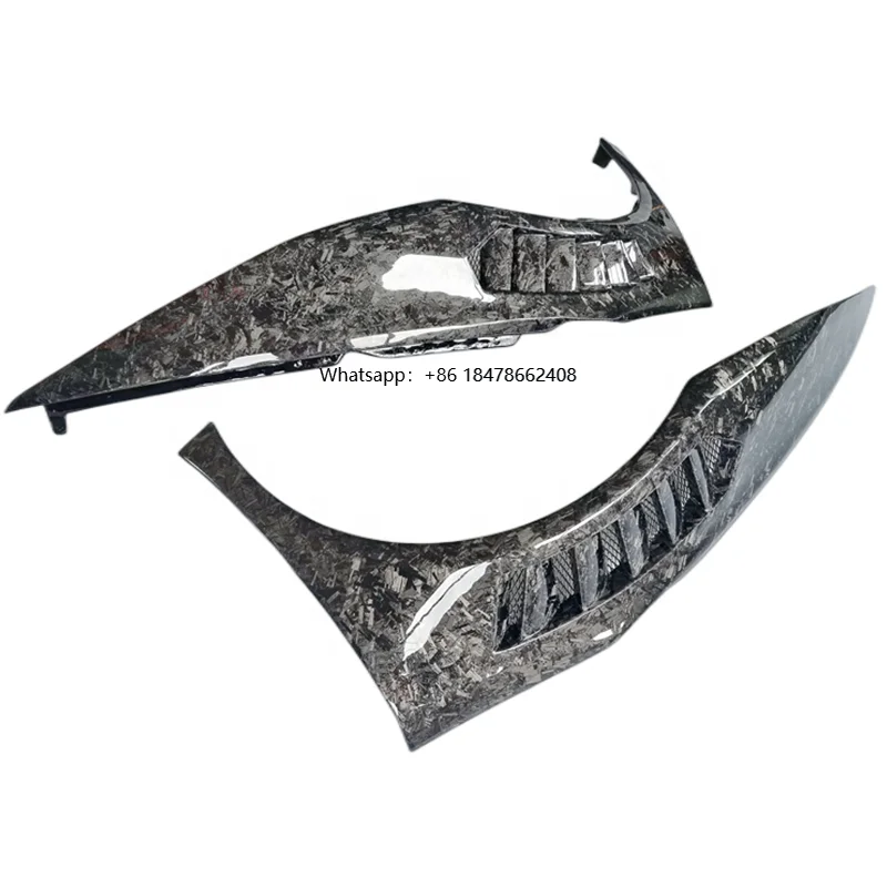 

V Style Forged Dry Carbon Fiber Front Fender Body Kit for Huracan LP580 LP610
