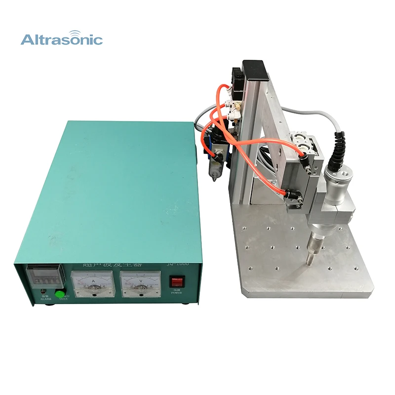 Spot Welding Machine 35K Semi Automatic Manual For Nonwoven Flat Mask Ear Loop Machine