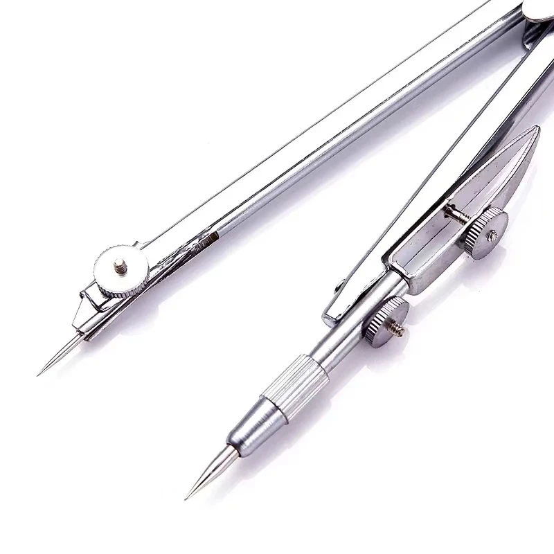 Deli 8603 8605 Metal Compasses Student Professional Graphics Compasses Compas Scolaire Chescolar Compass Set