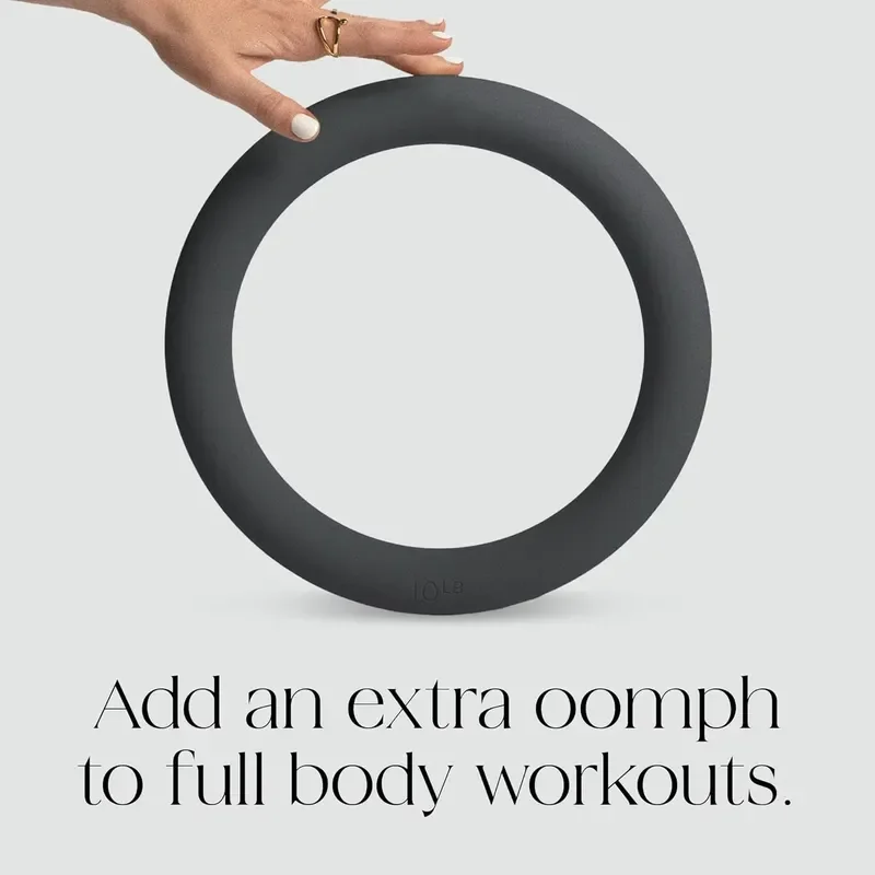 Silicone Dumbbell Strength Ring Home Gym Fitness Fashion Strength Training Equipment for Boutique Fitness Studio