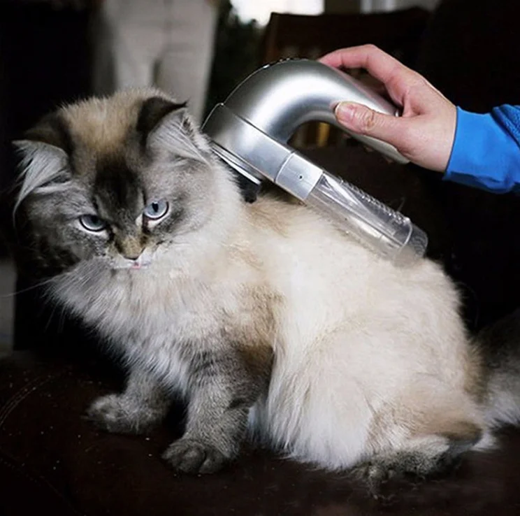 Electric Pet Hair Portable Pet Massage Cleaning Vacuum Cleaner