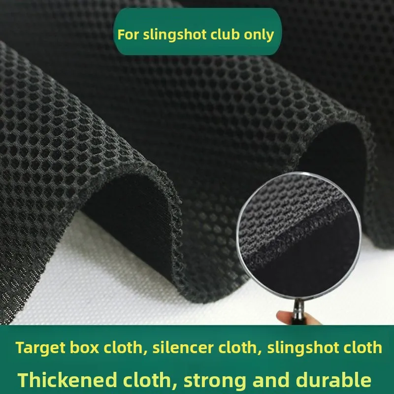 

1meter Premium Shooting Range Backstop Fabric for Slingshot Target Practice Heavy Duty Pellet Proof Sound Damping DIY Material