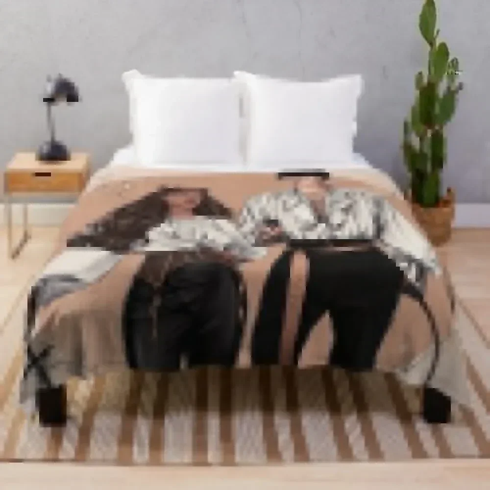 

High Queen and High King of Elfhame. Throw Blanket Flannel Fleece Soft Warm Throw Blanket