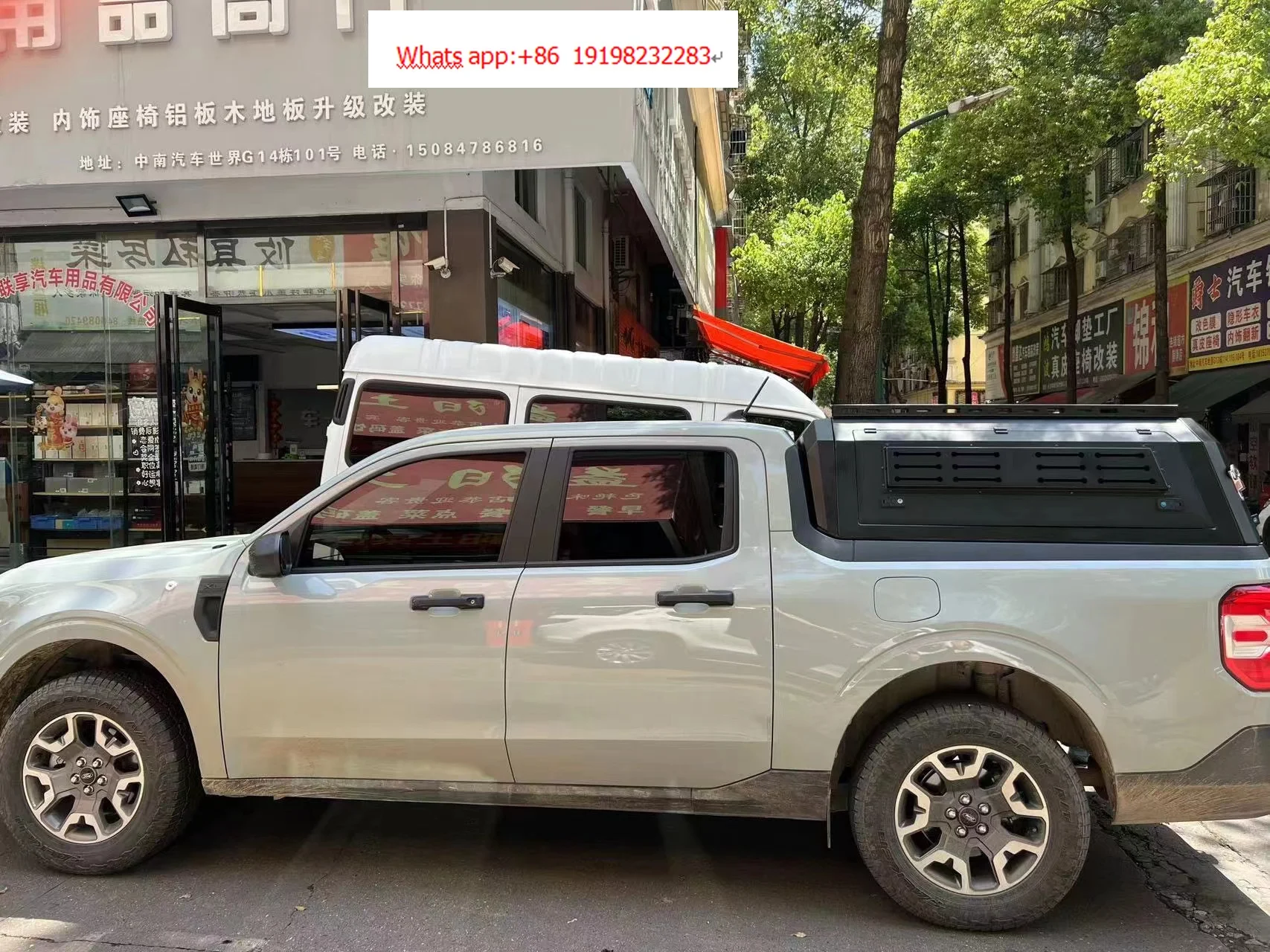 Anti Rain Low Profile Truck Cargo Cover for MAVERICK F150 SIERRA Dustproof Truck Accessories STVE56B