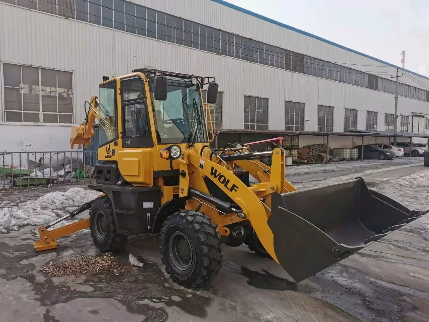 Goede Kwaliteit Backhoe Loader WZ45-17 Loader Met Lage Prijs