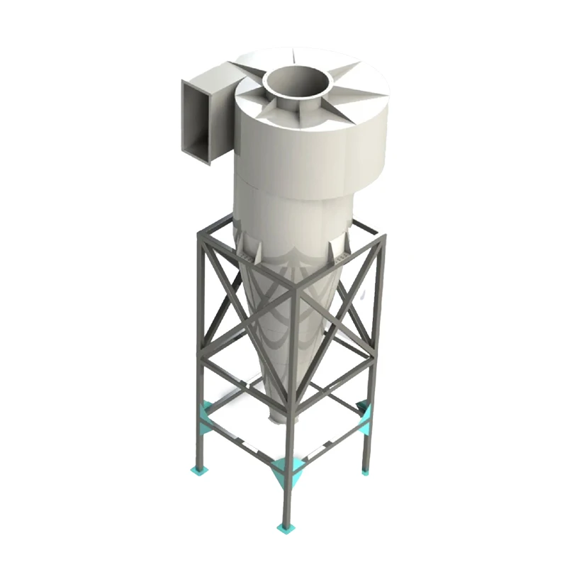 

Industrial Cyclone Dust Collector Dust Filter for Pretreatment of Large Particle Dust High-temperature Gas Cooling
