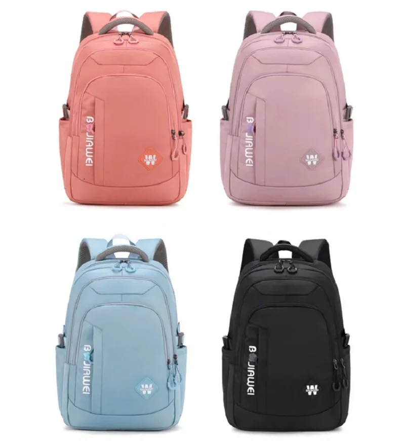 Waterproof Multifunctional Women Travel Laptop Backpacks College Schoolbag For Teenage Grils Business Back packNylon School Bags