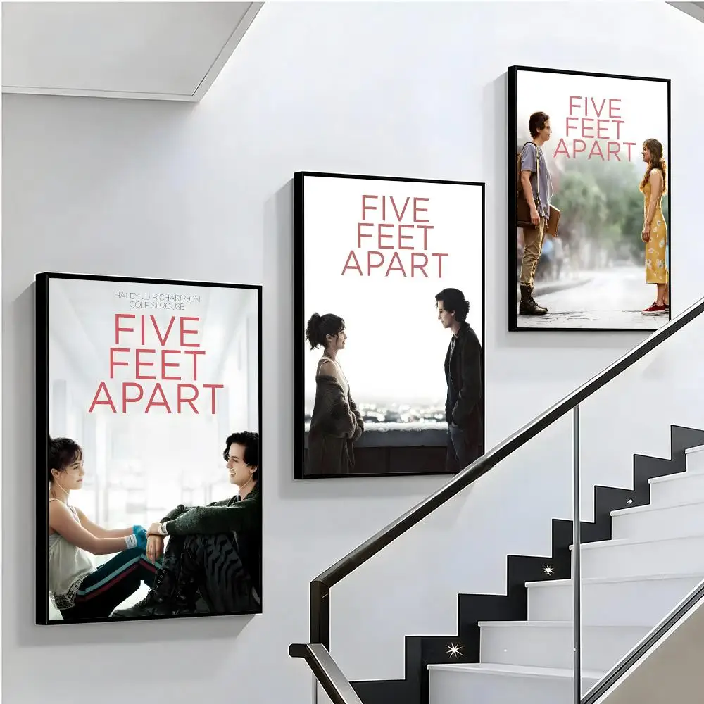 movie Five Feet Apart HD Poster Sophisticated Modern Aesthetic Wall Art For Living Room Bedroom Office Cafe Decor Ideal Gift