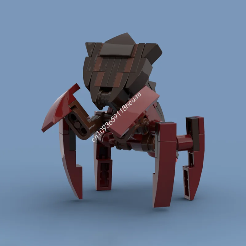 90 pçs moc helldivers brood comandante minifig escala nan modelo blocos de construção crianças tijolo brinquedos modulares educação presentes natal