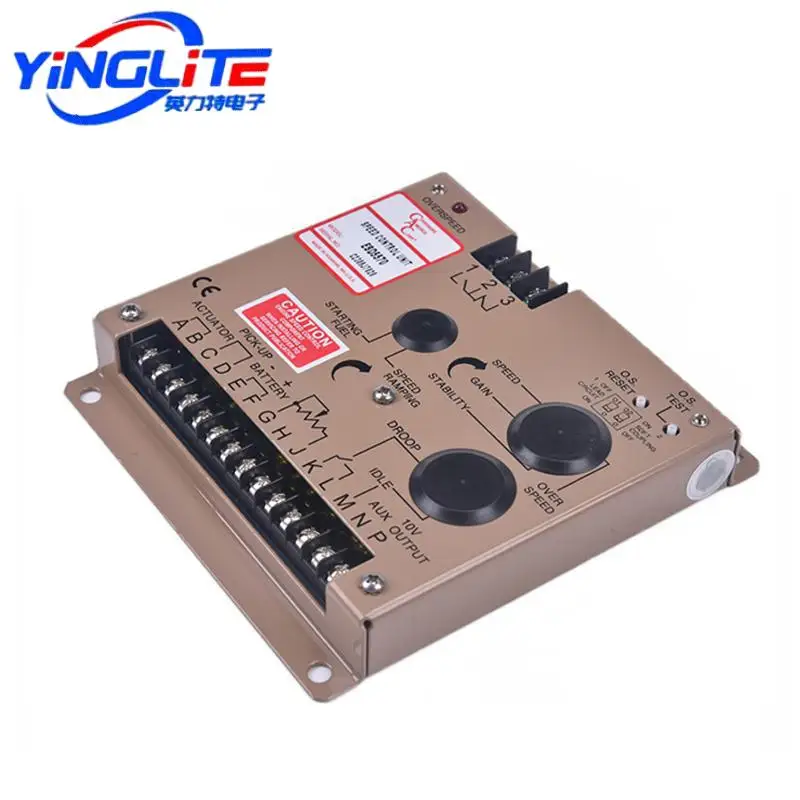 Original ESD5570 Diesel Generator Electronic Speed Controller Board Speed Controller Parts ESC Electrical Control Panel