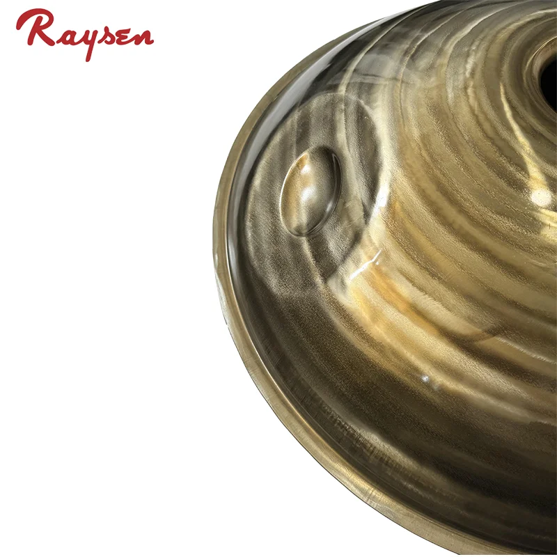 Homem feito à mão Handpan HP-P10/2D vem com HCT Softbag Handpan aço inoxidável D Mineur