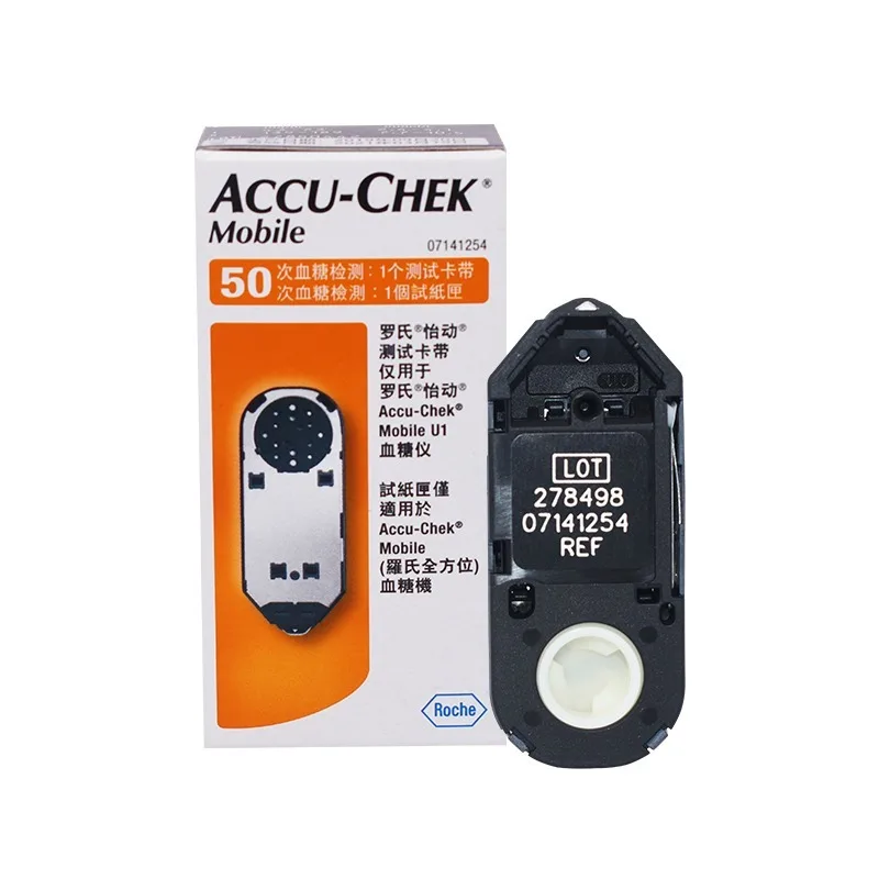 

Мобильный измеритель уровня глюкозы в крови AccuChek Тест-полоски Accu Chek Измеритель глюкозы в крови для диабетиков 1 заказ Кассета самообслуживания для дома!