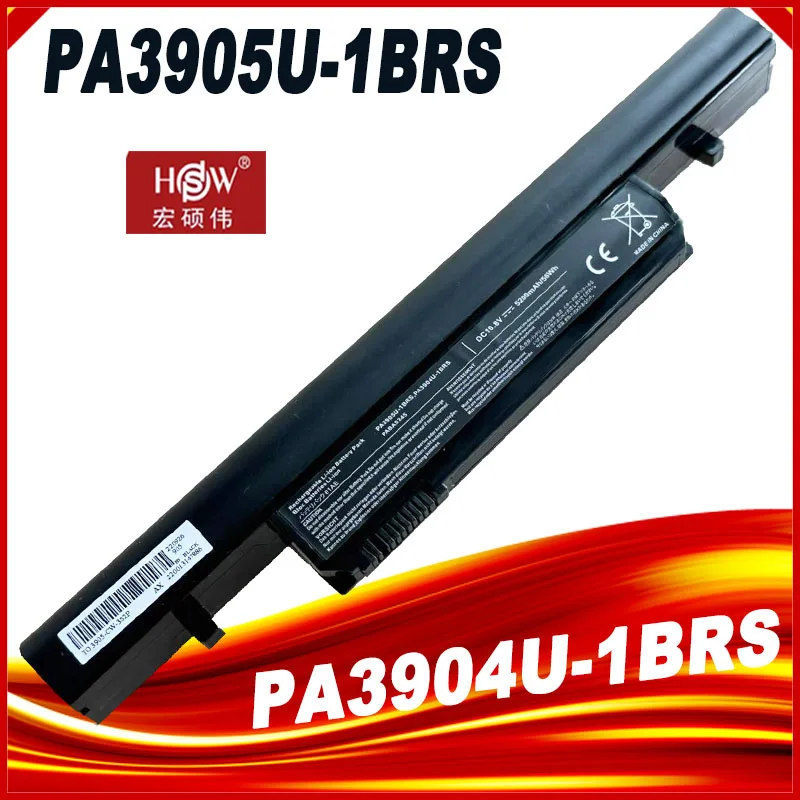 

10.8V 5200mAh PA3904U-1BRS PA3905U-1BRS Battery For Toshiba PABAS245 PABAS246 Dynabook R751 R752 Satellite R850 R950