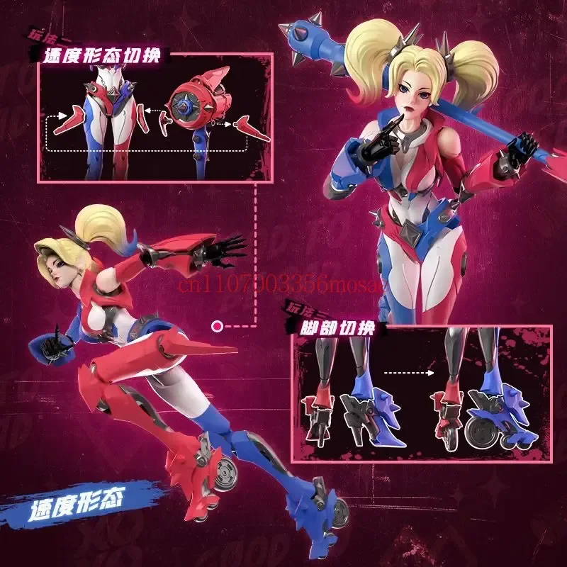 Blokees New Dc Heroes Series Champion Class Harley Quinn Nightwing Robin Movable Assembled Action Figures For Adult Collectors view 2