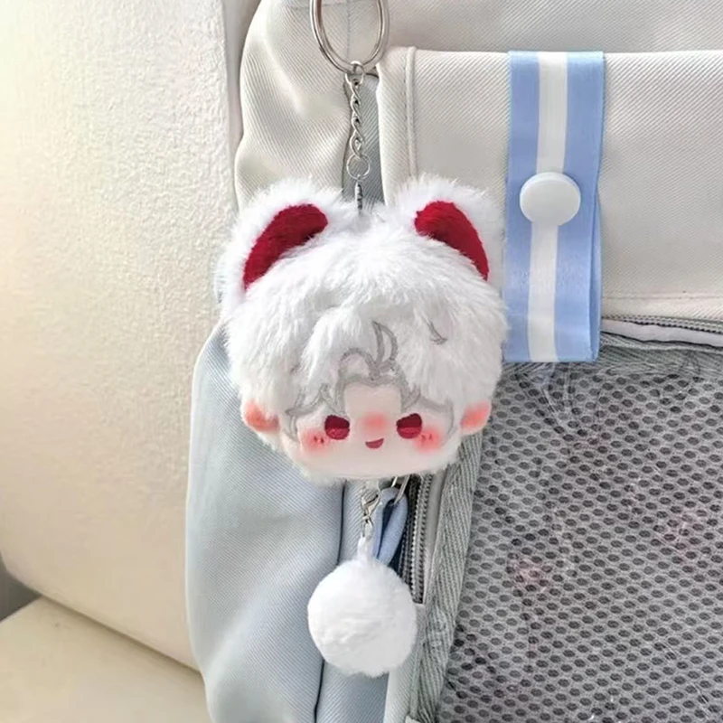 게임 러브 앤 딥스페이스 자비에르 실러 라파엘 코스프레 키체인 플러시 피규어 인형 열쇠고리 가방 배낭 펜던트 소품 선물