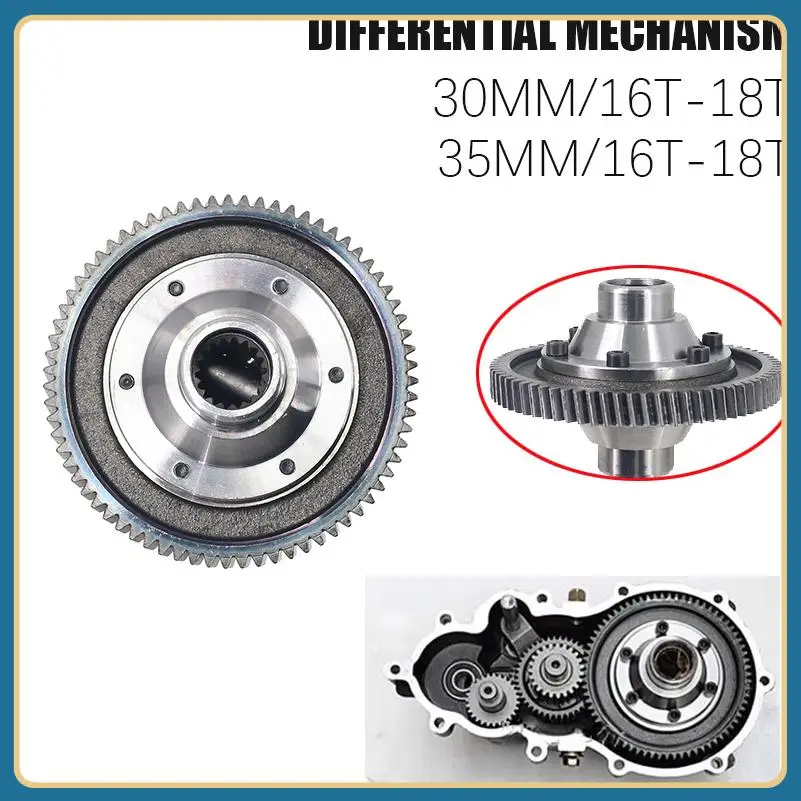 

Electric tricycle differential gear set gear assembly small head 30/35mm inner 16/18T large gear differential accessories