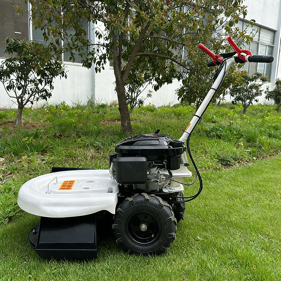Portable 620mm 680mm Lawn Mower Compact Walk Behind Grass Cutting Machine for Small Garden Lawn