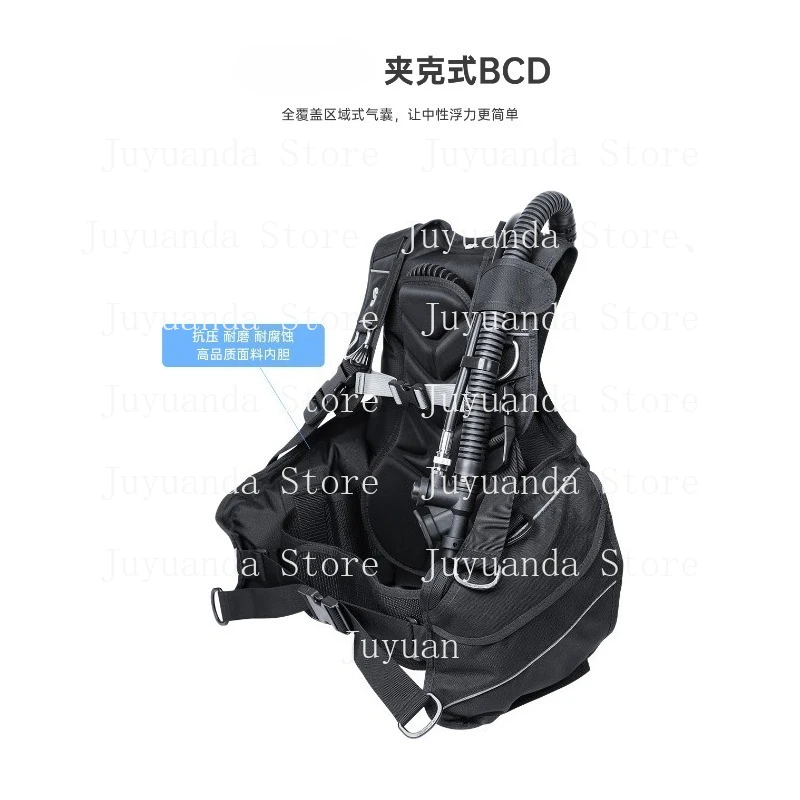 Diving Professional Jacket BCD Scuba Diving Buoyancy Adjustment Vest Regulator Recreational Diving Men and Women