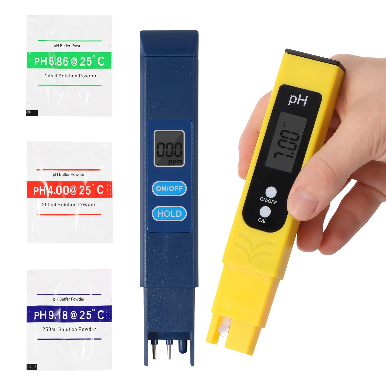 Digital pH Water Test Pen HD Backlit Display Water Quality Detection Pen Rapid Response TDS Testing Tool for Home Outdoor Pool