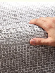 Natural Cotton Carpet for Living Room Minimalism Grey Handmade Rug for Bedroom Decor Large Sofa Coffee Table Study Floor Mat