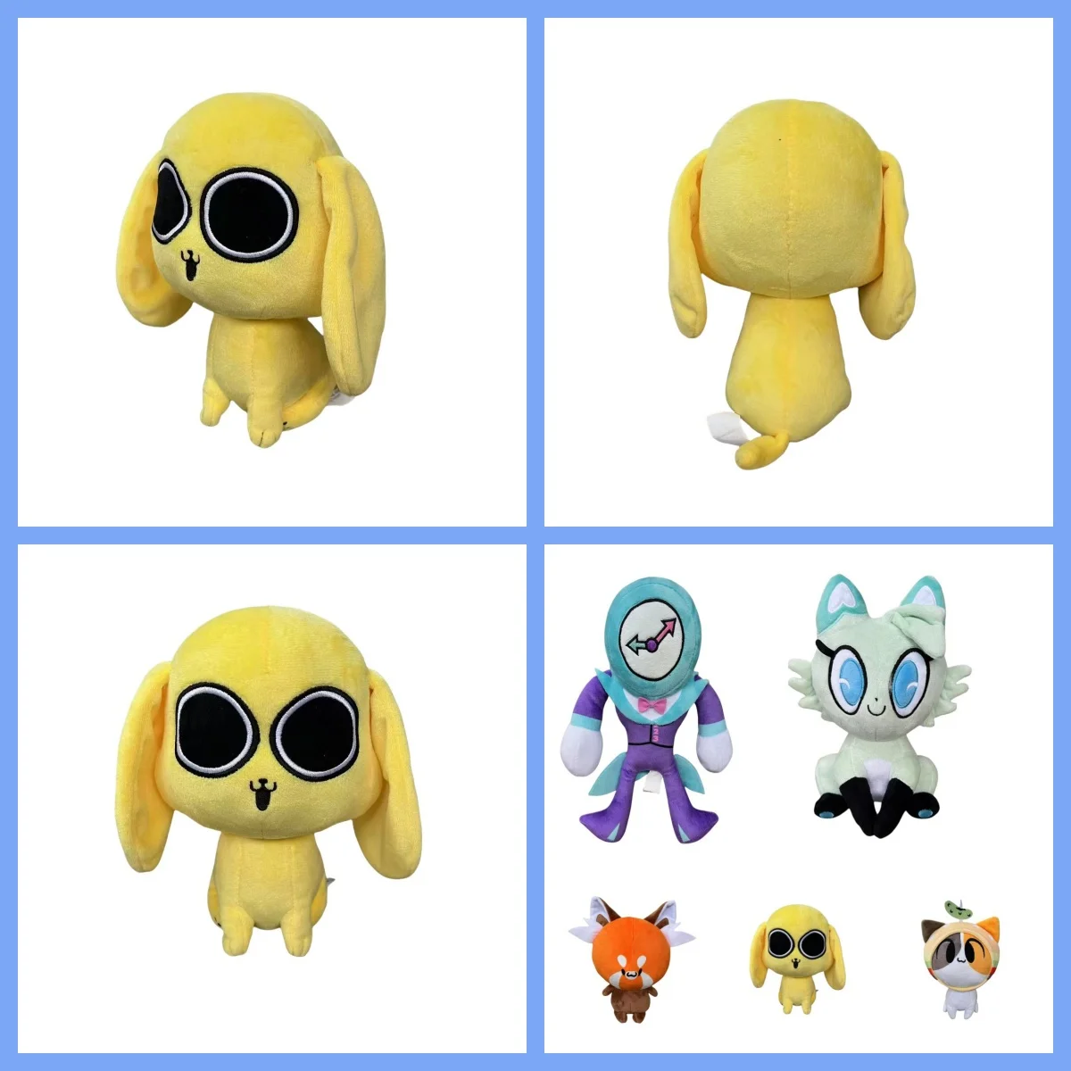 

20 см Chikn Nuggit плюшевая игрушка Kawaii желтая собака мультфильм аниме персонаж кукла мягкие игрушки в виде животных дети девочка подарок на день рождения игрушка