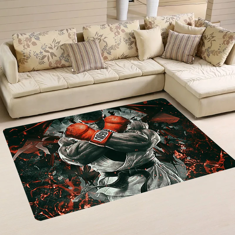 

Classic Game Door Mat Street Fighter Home Carpets Room Mats Rugs Carpet Entrance of House Kitchen Rug Balcony Foot Doormat Bath