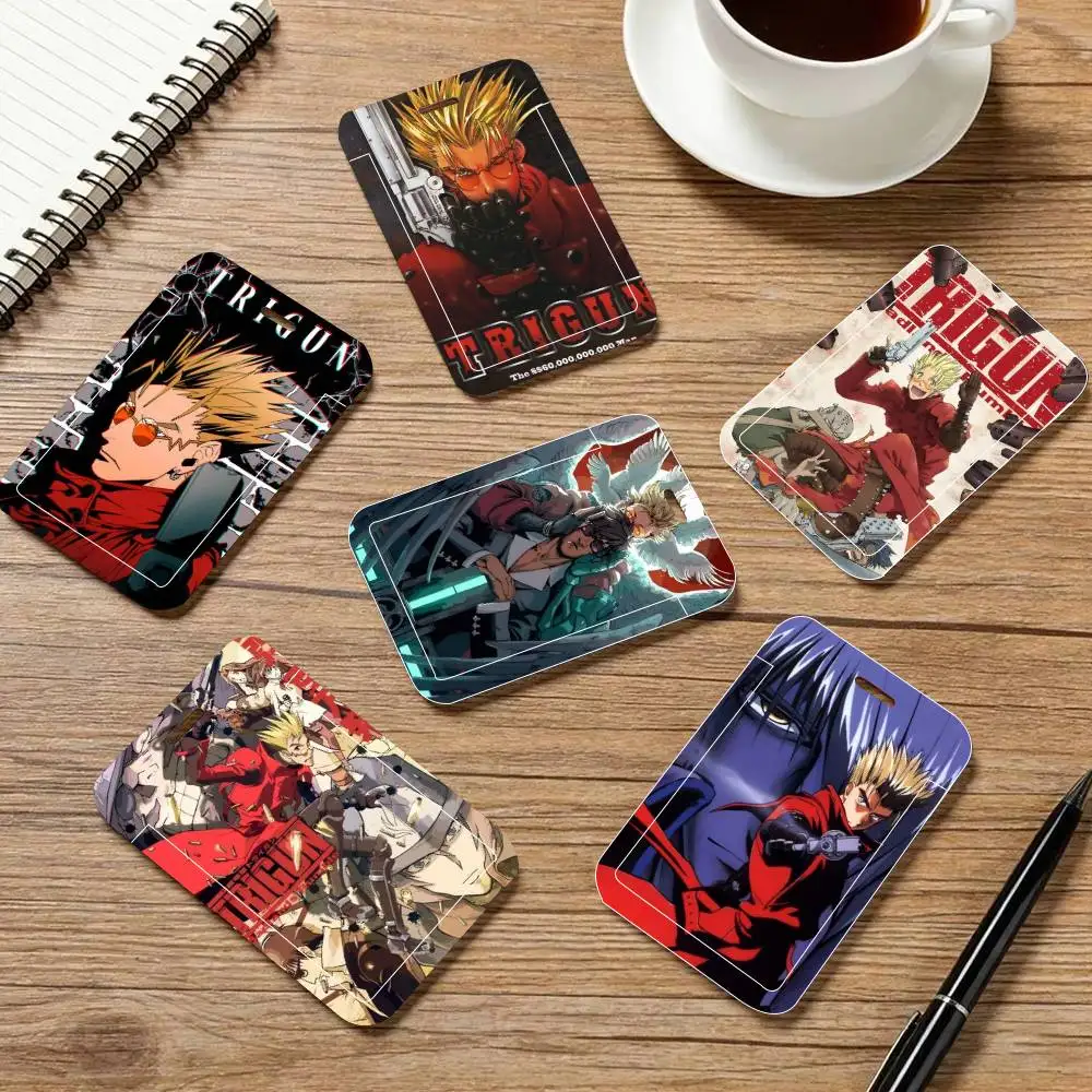 

Аниме-аксессуар: держатель для ID-карты T-Trigun, шейный ремешок, подвеска, держатель для бейджа, брелок для ключей, чехол для рабочего пропуска, подарок