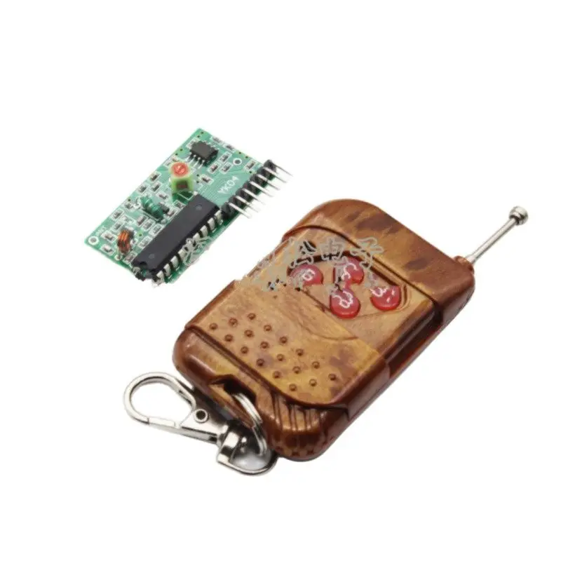 2262/2272 four-way wireless remote control kit M4 non-locking receiving board with four-button wireless remote control