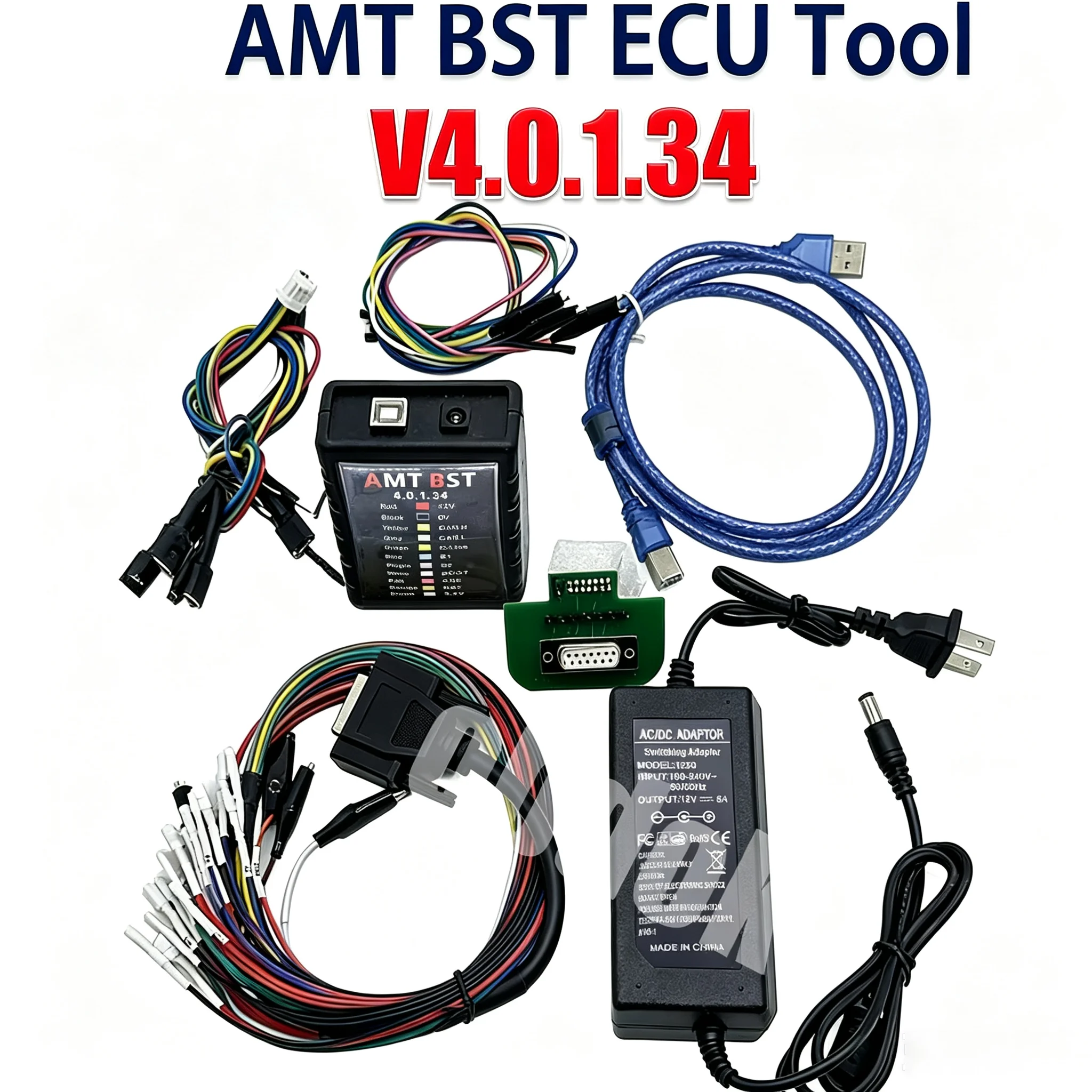 Newest Upgrade AMT BST V4.0.1.34 Service Tool Reading and Writing Universal Bench Service Tool for BMW ECU Programmer Reader