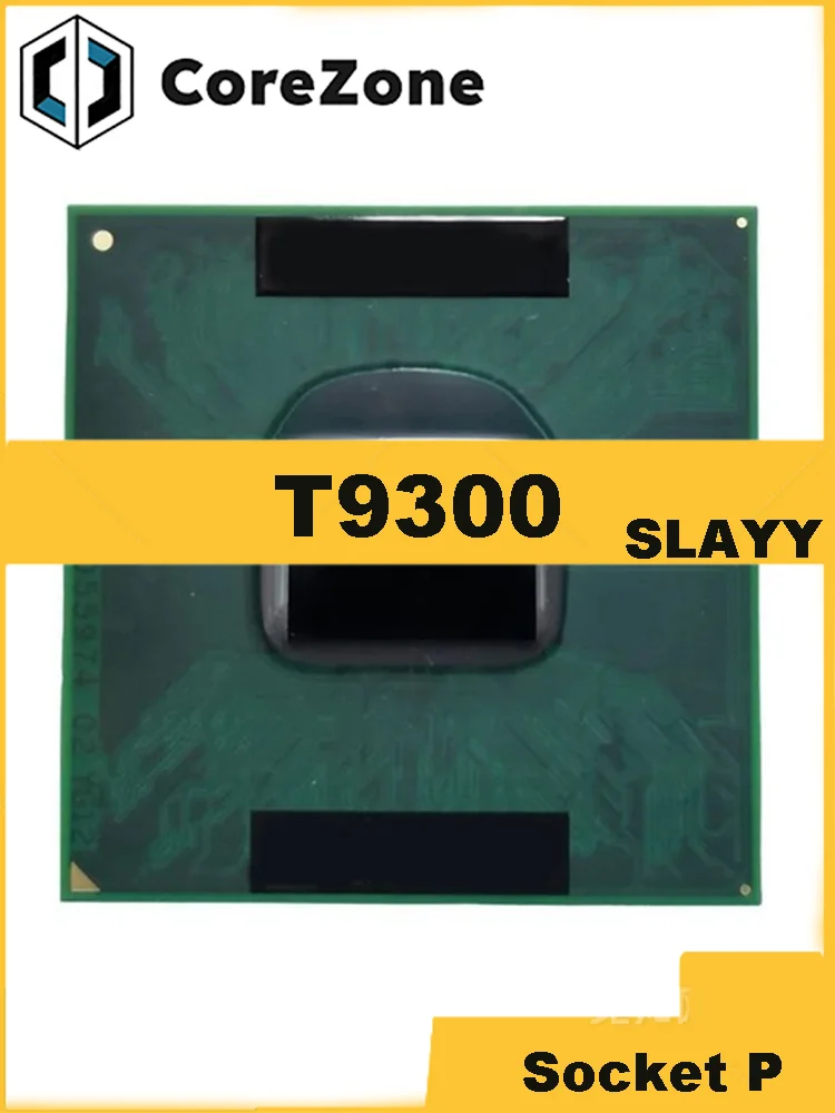 Używany Core 2 Duo T9300 SLAQG SLAYY 2,5 GHz Dwurdzeniowy dwuwątkowy procesor 6M 35W Socket P — zdjęcie produktu 4