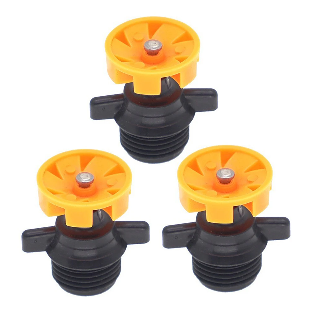 

360 Degree Rotation Irrigation Nozzle Garden Irrigation Tasks Automatic Rotation Efficient Flow Rate For Garden For Lawn