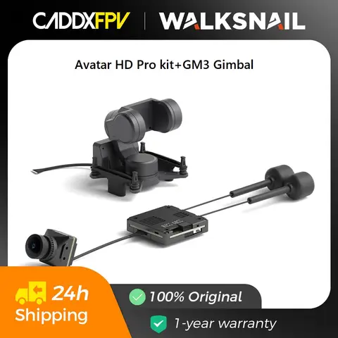 Caddx Gimbal for Camera GM1 GM2 GM3 FPV Gimbal Head Tracking Walksnail  Avatar HD Pro Kit Gyroflow For RC FPV Drone Car Parts