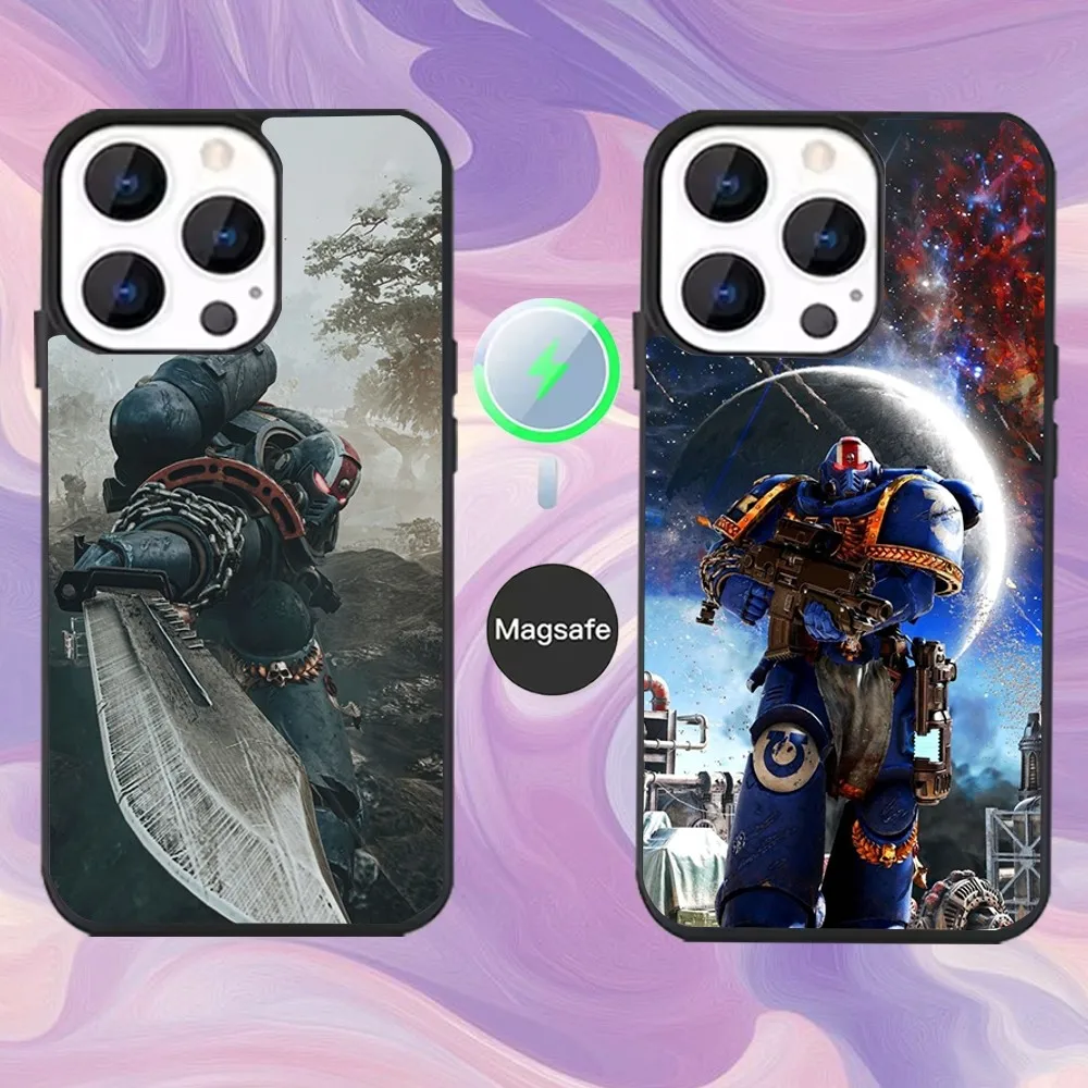 

W-Warhammers 40k Game Phone Case For iPhone 16,15,14,13,12,11,Pro,Max,Plus,Mini,Magsafe,Magnetic Wireless Charging Case
