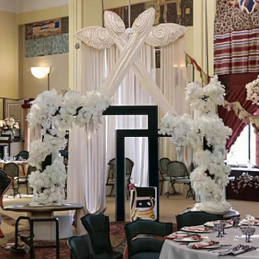 # Arcos de PVC para Bodas Indi - Indian Wedding Decor Supply reseña y precio